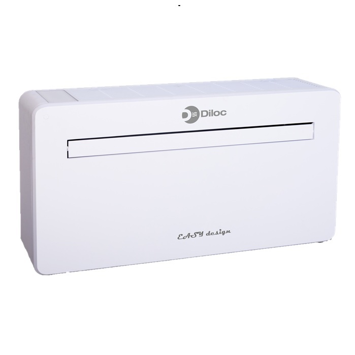 CLIMATIZZATORE CONDIZIONATORE DILOC SENZA UNITÀ ESTERNA MODELLO EASYDESIGN 12 HP R-290 - WI-FI DI SERIE - CALDO E FREDDO