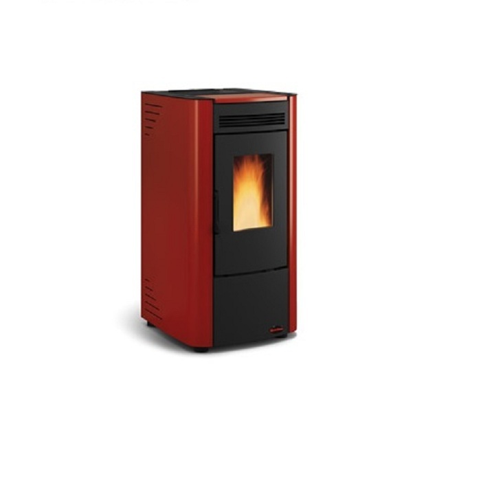 STUFA A PELLET LA NORDICA EXTRAFLAME mod. KETTY EVO 7 kW BORDEAUX Cod. 88946