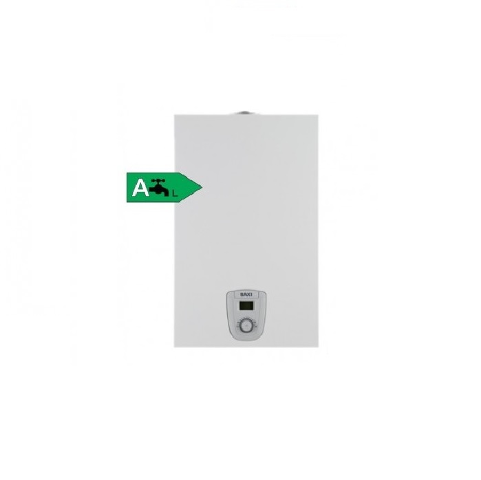 SCALDABAGNO A GAS BAXI ACQUAPROJET+ 11FI GPL COMPLETO DI KIT PER SCARICO FUMI - NEW