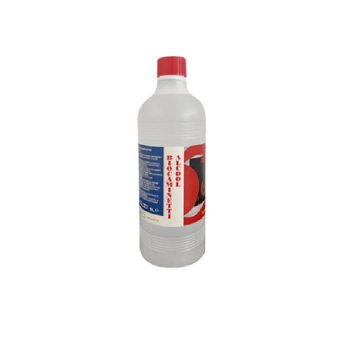 BIOETANOLO FLACONE DA 1 LT - COMBUSTIBILE BIO PER STUFE E CAMINI COD. 16739