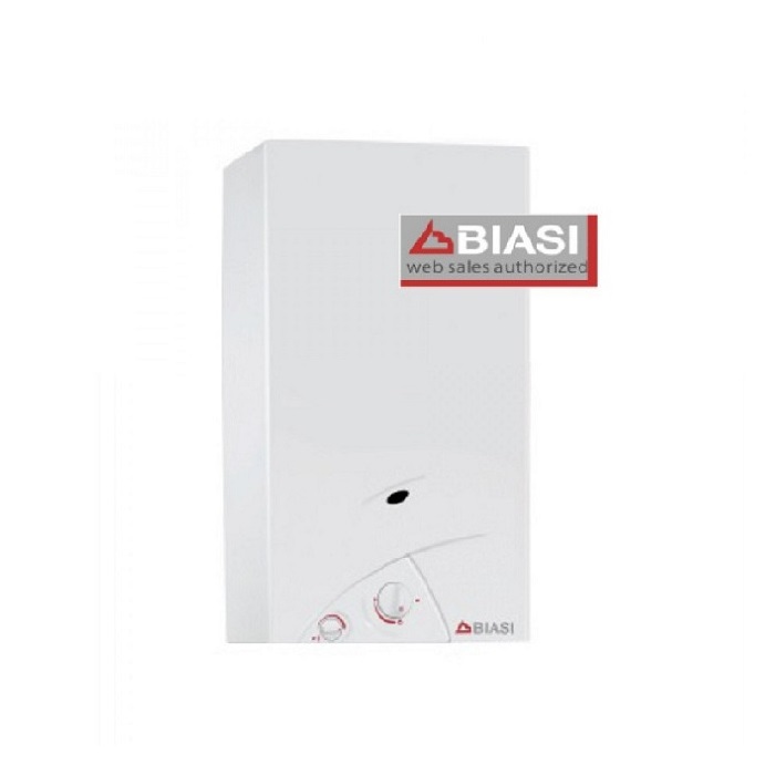 SCALDABAGNO A GAS BIASI SCALDACQUA 14A CAMERA APERTA 14 L/MIN METANO