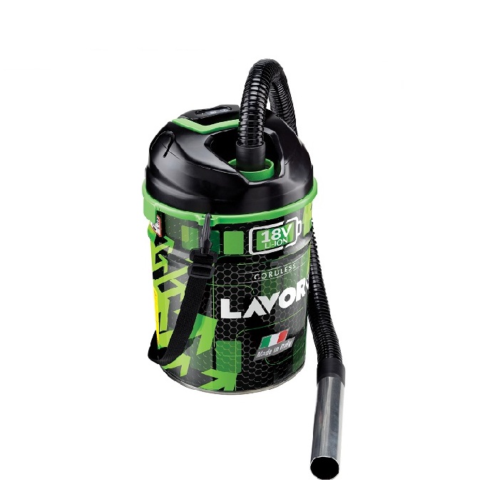 BIDONE ASPIRACENERE ASPIRAPOLVERE LAVOR MOD. FREE VAC 1.0 A BATTERIA 18V LI-ION 150 W