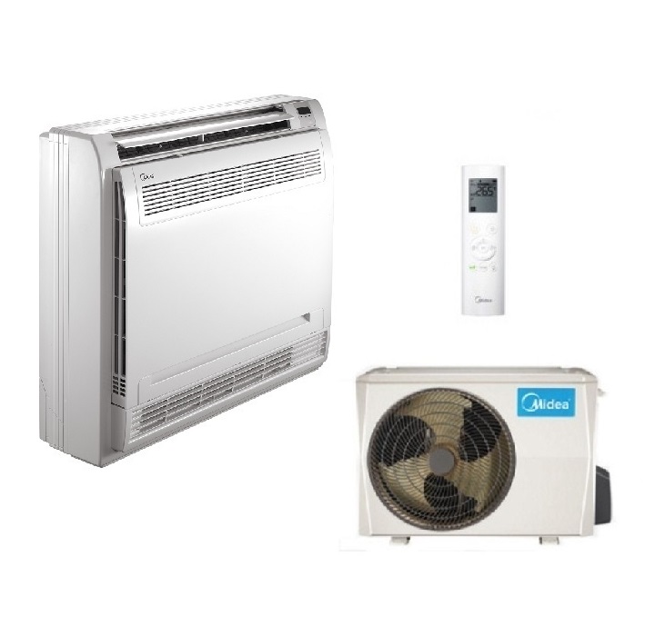 CLIMATIZZATORE CONDIZIONATORE MIDEA INVERTER CONSOLE MFAU-35 + MOUE-35K 12000 BTU R-32 - NEW
