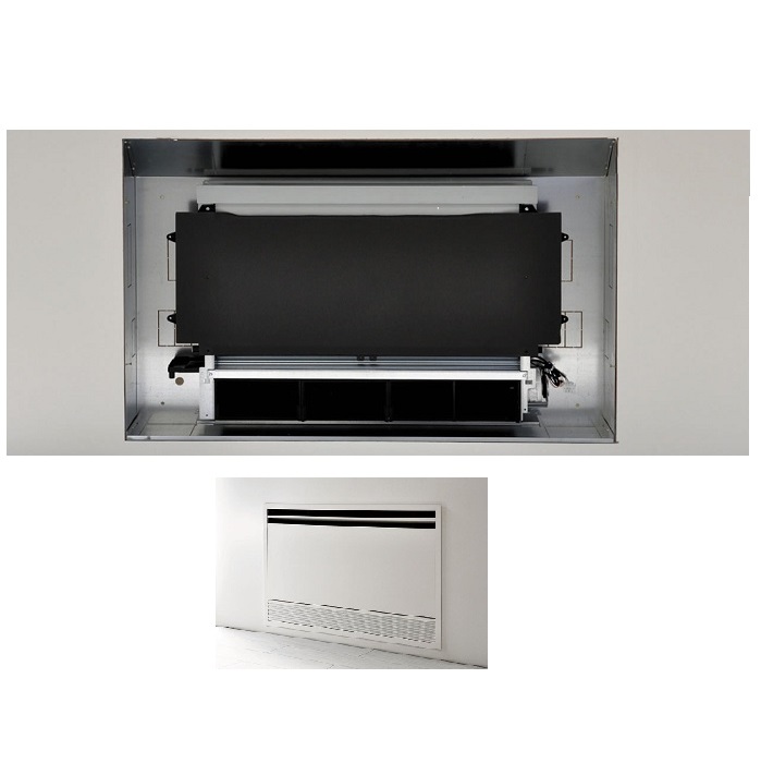 INNOVA VENTILCONVETTORE TERMOCONVETTORE FAN COIL AD INCASSO SERIE AIR LEAF SLI 400 BIANCO - COD. FASI04O01II