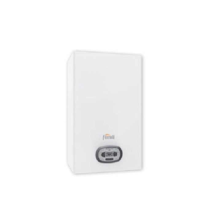 CALDAIA A CONDENSAZIONE FERROLI BLUEHELIX TECH RRT 24 C GPL O METANO COMPLETA DI KIT SCARICO FUMI - NEW ERP