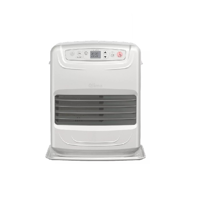 STUFA ELETTRONICA LASER A COMBUSTIONE LIQUIDO PORTATILE QLIMA SRE3531 TC-2 BIANCA