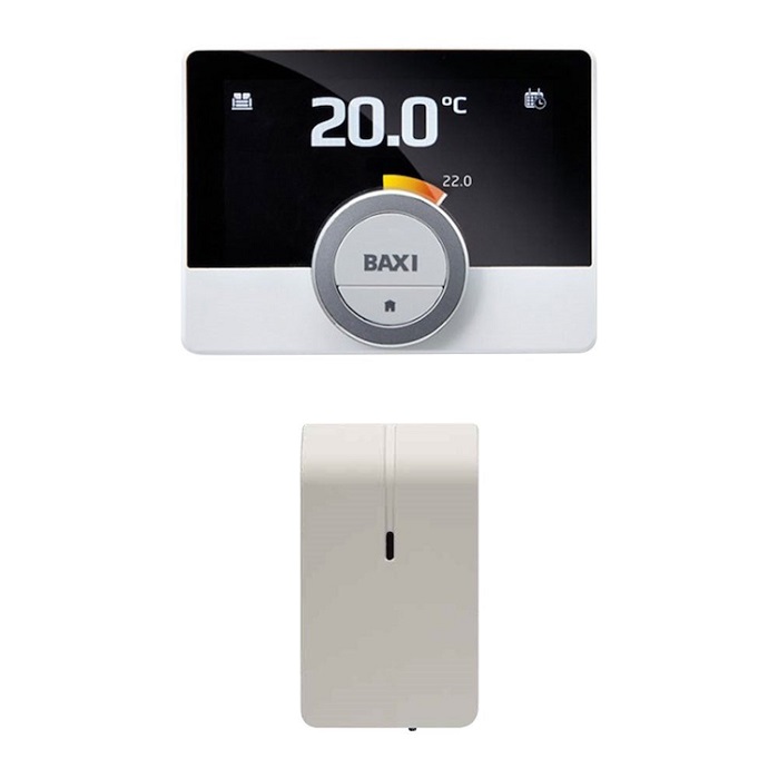CRONOTERMOSTATO MODULANTE BAXI MAGO CON WI-FI INTEGRATO + KIT ADATTATORE GTW16 OPENTHERM E ON/OFF CODICE 7652303
