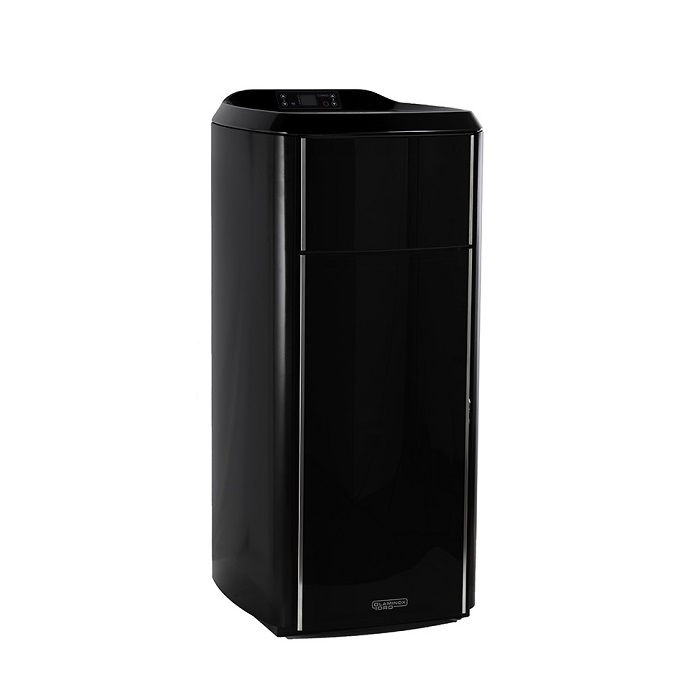 TERMOSTUFA A PELLET LAMINOX IDROVENTILATA MODELLO ESTER LUX 15 KW NERA - VERSIONE BLACK LINE
