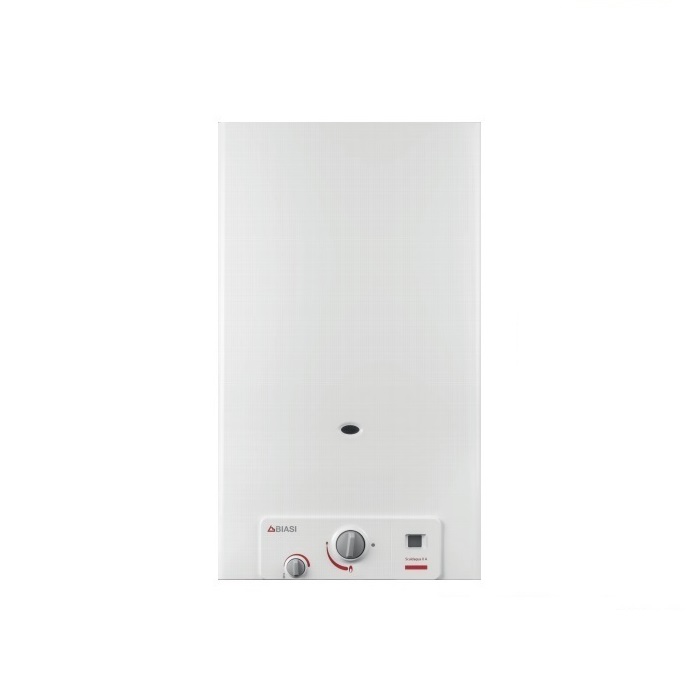 SCALDABAGNO A GAS BIASI SCALDAQUA X 14A LOW NOX CAMERA APERTA 14 L/MIN METANO SCALDINO 14 lt
