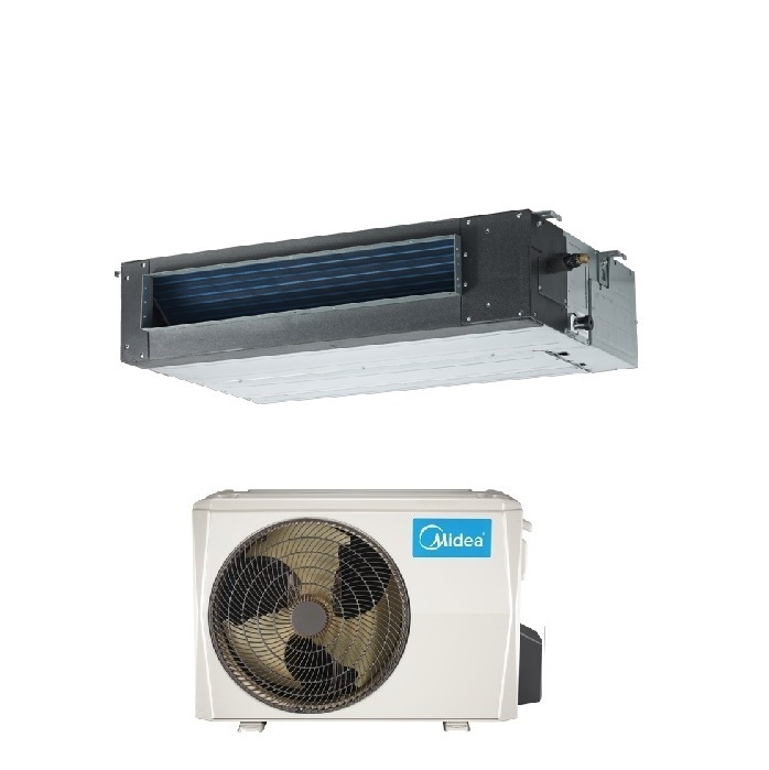 CLIMATIZZATORE CONDIZIONATORE MIDEA CANALIZZATO INVERTER R32 12000 BTU MTI-12FNXD0 A++ - NEW