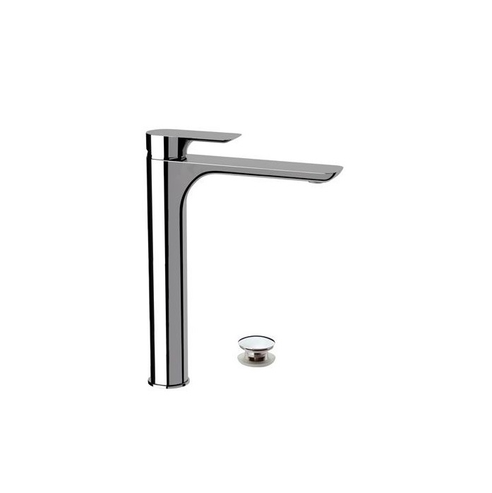 REMER MISCELATORE MONOCOMANDO REMER INFINITY I 10L PER LAVABO ALTO CON SCARICO CLICK-CLACK