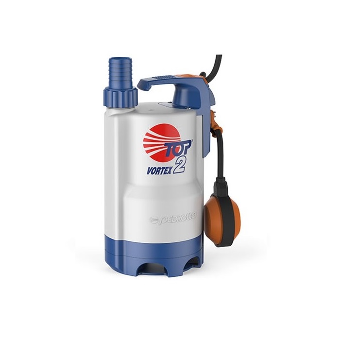 PEDROLLO ELETTROPOMPA SOMMERGIBILE PER ACQUE SPORCHE VORTEX MOD. TOP 2 MONOFASE