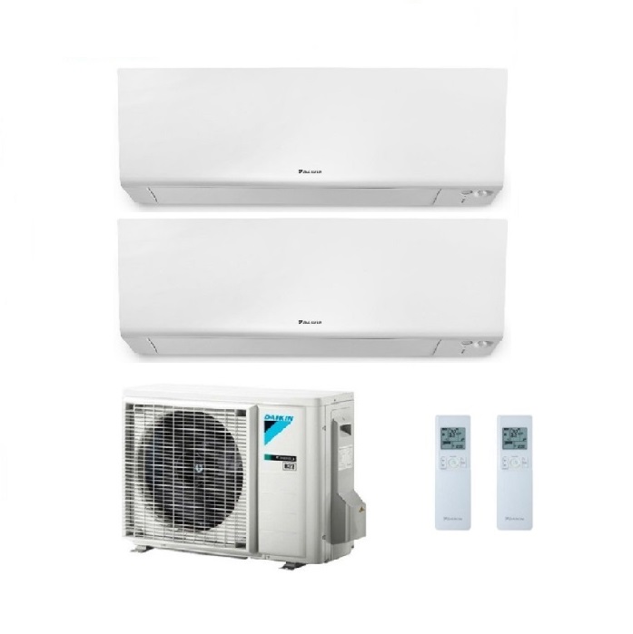CLIMATIZZATORE CONDIZIONATORE DAIKIN DUAL SPLIT INVERTER serie R FTXM R-32 PERFERA WALL Bluevolution 9000+9000 con 2MXM40N WI-FI INCLUSO - NEW  9+9