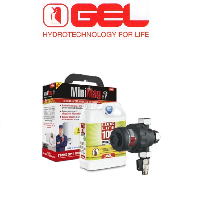 GEL FILTRO DEFANGATORE MAGNETICO SOTTOCALDAIA
SALVAIMPIANTO MINIMAG + PROTETTIVO LL 100 101.299.00