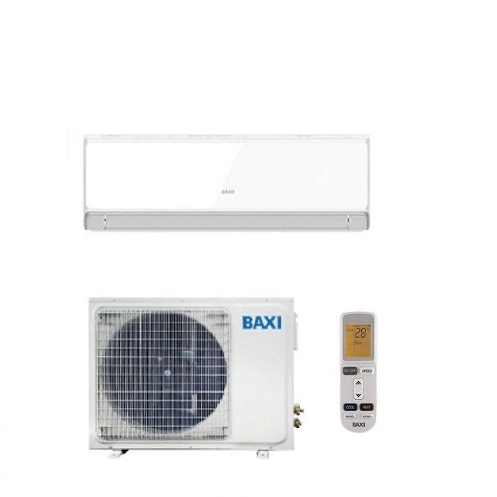CLIMATIZZATORE CONDIZIONATORE BAXI INVERTER HALO 12000 BTU R-32 BIANCO LUCIDO - NEW