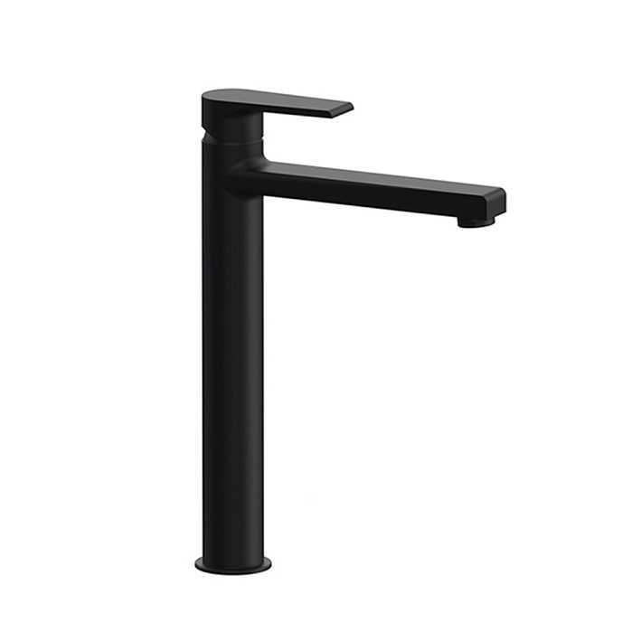 MARIANI MISCELATORE MONOCOMANDO LAVABO ALTO ARTIC NERO OPACO 398/AT.14