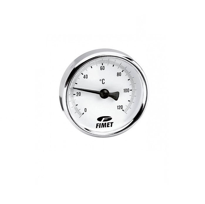 WATTS TERMOMETRO BIMETALLICO DN80 AD ATTACCO POSTERIORE 0-120°C 100MM TB80/VE