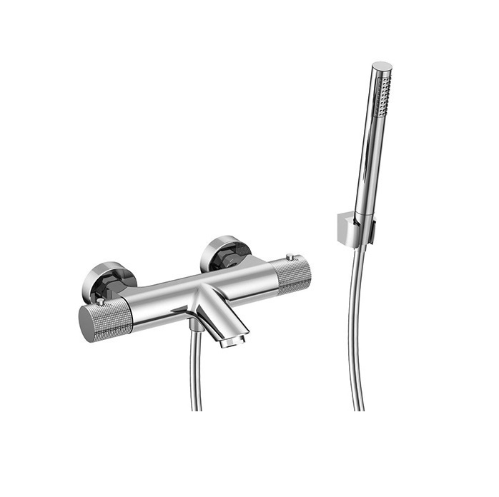 PAINI MISCELATORE VASCA TERMOSTATICO COX GRIP 7GCR100TH CON KIT DOCCIA FISSO