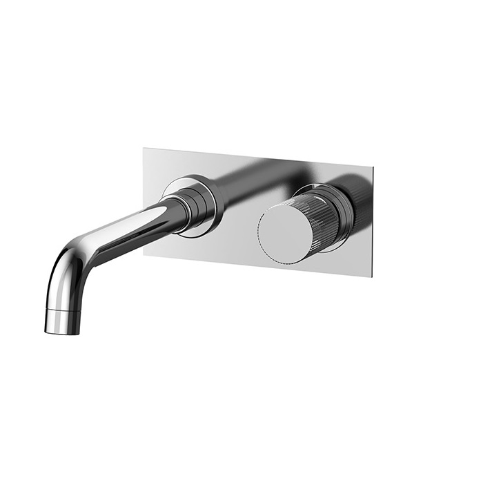 PAINI MISCELATORE LAVABO A MURO COX GRIP 7GCR208PBC CON PIASTRA