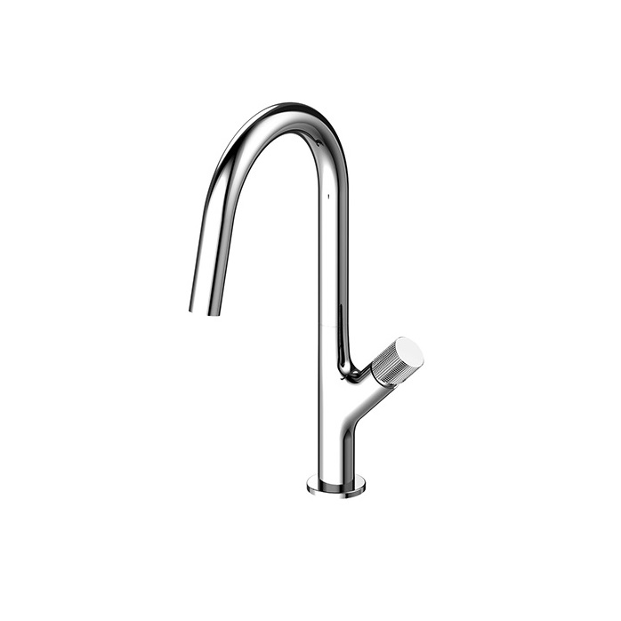 PAINI MISCELATORE MONOCOMANDO MONOFORO LAVELLO COX GRIP 7GCR572FU2 CON BOCCA ORIENTABILE