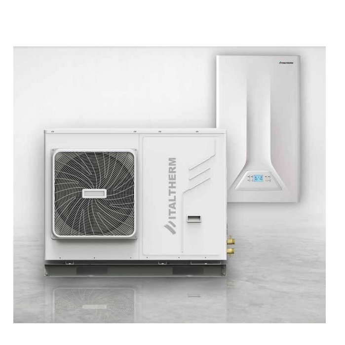 ITALTHERM HYDRABLOCK HYBRID CLASS NET 24/7 KW COMPLETA DI KIT SCARICO FUMI CALDAIA A CONDENSAZIONE CON POMPA DI CALORE INTEGRATA – SISTEMA IBRIDO