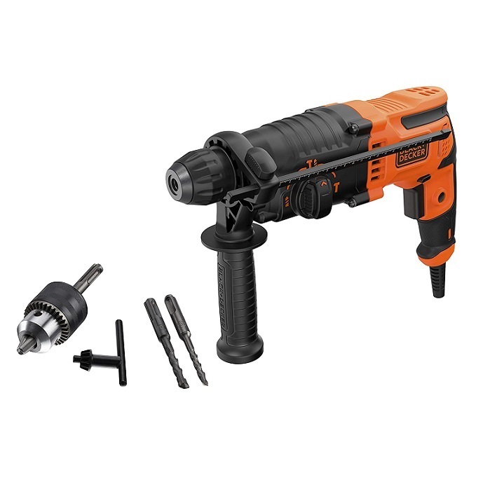 BLACK DECKER MARTELLO TASSELLATORE SCALPELLATORE SDS+ 650W - BEHS01-QS