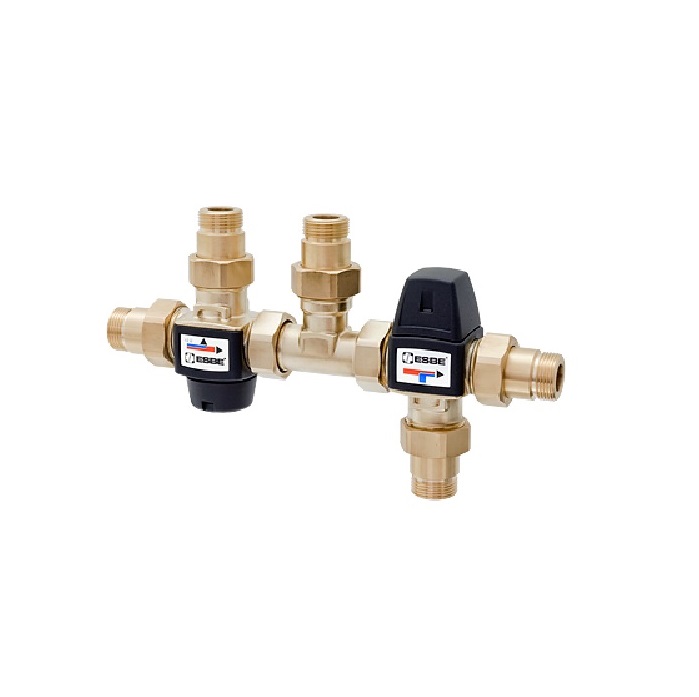 ESBE KIT SOLARE 45° VMC322 CON ADATTATORI - 31521300