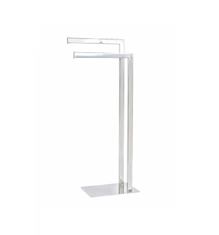 METAFORM PIANTANA PORTA ASCIUGAMANI ZEUS TOP LINE CROMO - 101N64100