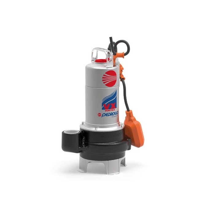 PEDROLLO ELETTROPOMPA SOMMERGIBILE PER ACQUE LURIDE PEDROLLO VORTEX MOD. VXm 10/50-N MONOFASE