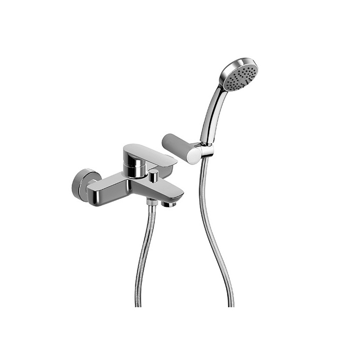 MISCELATORE MONOCOMANDO MONOFORO PAINI NOVE VASCA ESTERNO CON KIT DOCCIA ORIENTABILE 09CR105