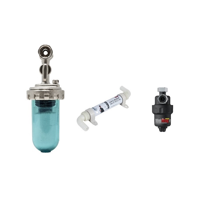 GEL NEMBO KIT NK3 ECO 250 PLUS SALVACALDAIA DEFANGATORE FILTRO MAGNETICO + DOSATORE POLIFOSFATI + NEUTRALIZZATORE CONDENSA COD. 101.400.90