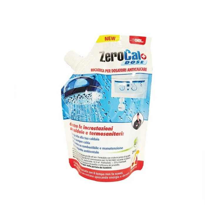 GEL ZEROCAL DOSE RICARICA GEL 107.019.40 DOSATORE PER TRATTAMENTO ANTICALCARE