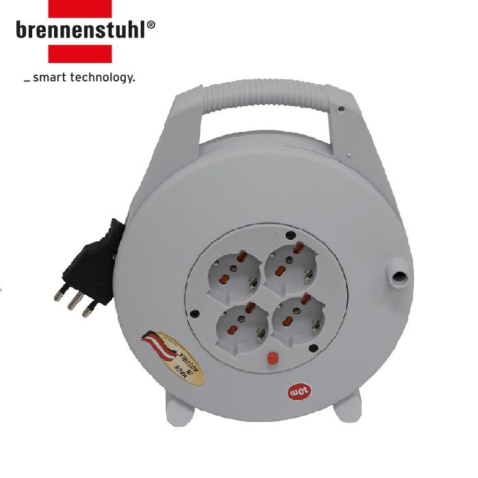 BRENNENSTUHL SCATOLE PER CAVI GRIGIO PRESA MULTIPLA A 4 10M H05VV-F 3G1,5 CON ELEVATA PROTEZIONE - 1093755055