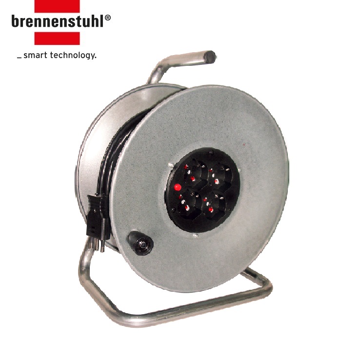 BRENNENSTUHL TAMBURO AVVOLGICAVO SK 40MT H05VV-G 3G 1,5 NERO - 1196575