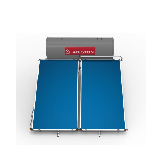 PANNELLO SOLARE TERMICO A CIRCOLAZIONE NATURALE ARISTON KAIROS THERMO MODELLO HF 300-2 TT 300 LT TETTO INCLINATO - 2 PANNELLI